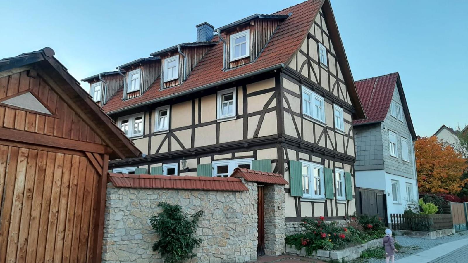 Stilvolle Ferienwohnung Im Eichsfeld Niederorschel ภายนอก รูปภาพ